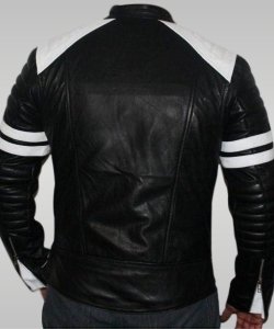 Mayhem Fight club - Men's Leather Jacket (Black)