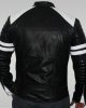 Mayhem Fight club - Men's Leather Jacket (Black)
