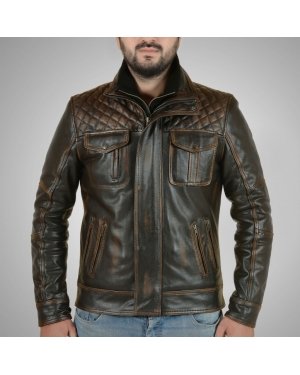 Incognito - Men's Leather Jacket 