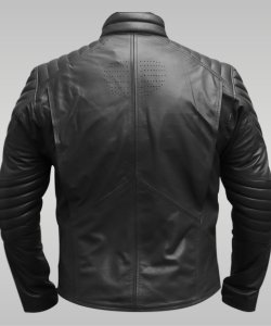 Superman - Men's Leather Jacket (Black)