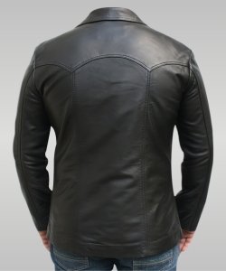 Zeus - Men’s Leather Jacket (Black)