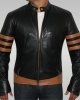 X-Men Origins - Men's Leather Jacket (Black)