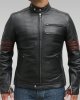The Hybrid - Men’s Leather Jacket (Black)
