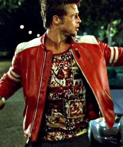 Mayhem Fight Club - Leather Jacket (Red)