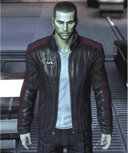 Mass Effect 3 - Men's Leather Jacket
