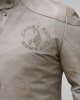The Lucky Charmer - Men’s Leather Jacket (Beige)