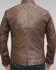 The Lucky Charmer - Men’s Leather Jacket (Earth Brown)