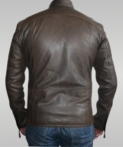 Vulcan - Men’s Leather Jacket (Antique Olive)