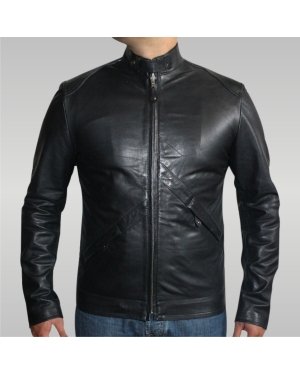 Vulcan - Men’s Leather Jacket (Black)