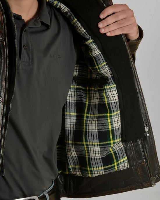 Incognito - Men's Leather Jacket 