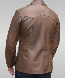 Zeus - Men’s Leather Jacket (Earth Brown)