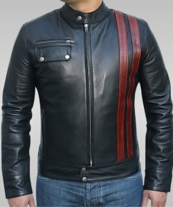 Thunderbolt - Men’s Motorbike Leather Jacket Thunderbolt - Men’s Motorbike Leather Jacket