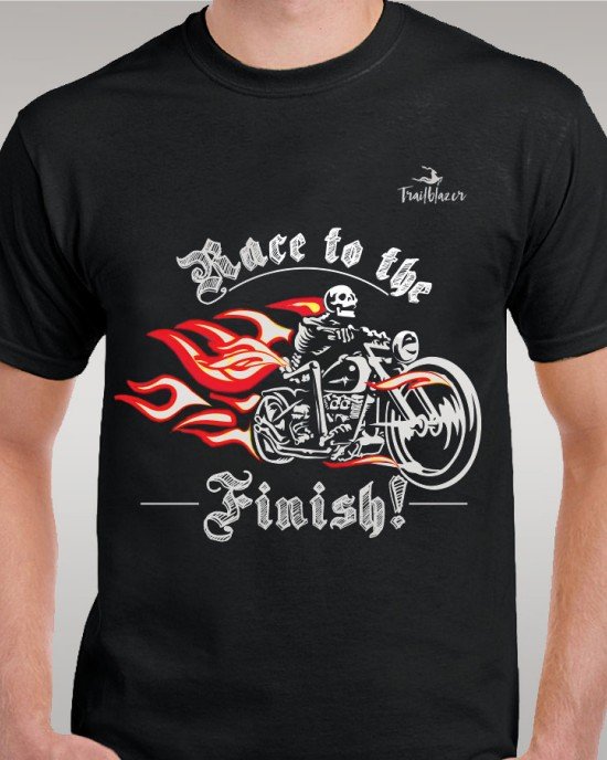 Trailblazer - Men's T shirt (Black) Trailblazer - Men's T shirt (Black)