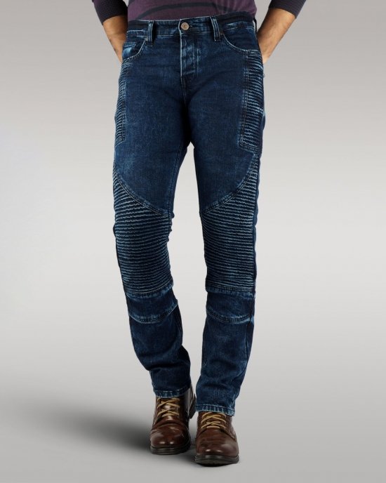 Savage Rider - Men's Motorbike Jeans (Blue) Savage Rider - Men's Motorbike Jeans (Blue)
