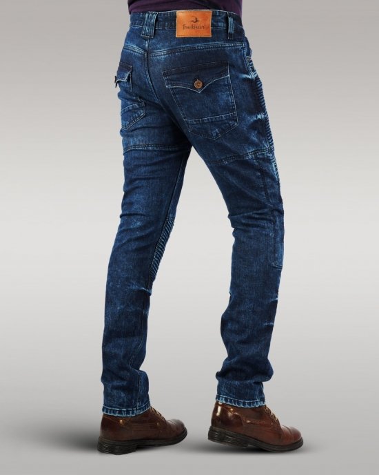 Savage Rider - Men's Motorbike Jeans (Blue) Savage Rider - Men's Motorbike Jeans (Blue)