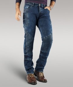 Savage Rider - Men's Motorbike Jeans (Blue) Savage Rider - Men's Motorbike Jeans (Blue)