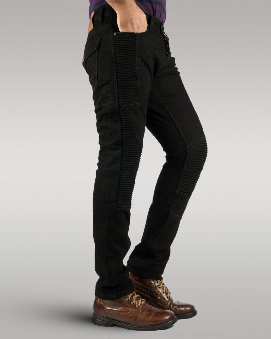 Savage Rider - Men's Motorbike Jeans (Black) Savage Rider - Men's Motorbike Jeans (Black)