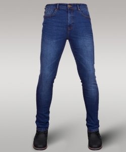 Immense - Men's Super Skinny Stretch Jeans (Midnight Blue)